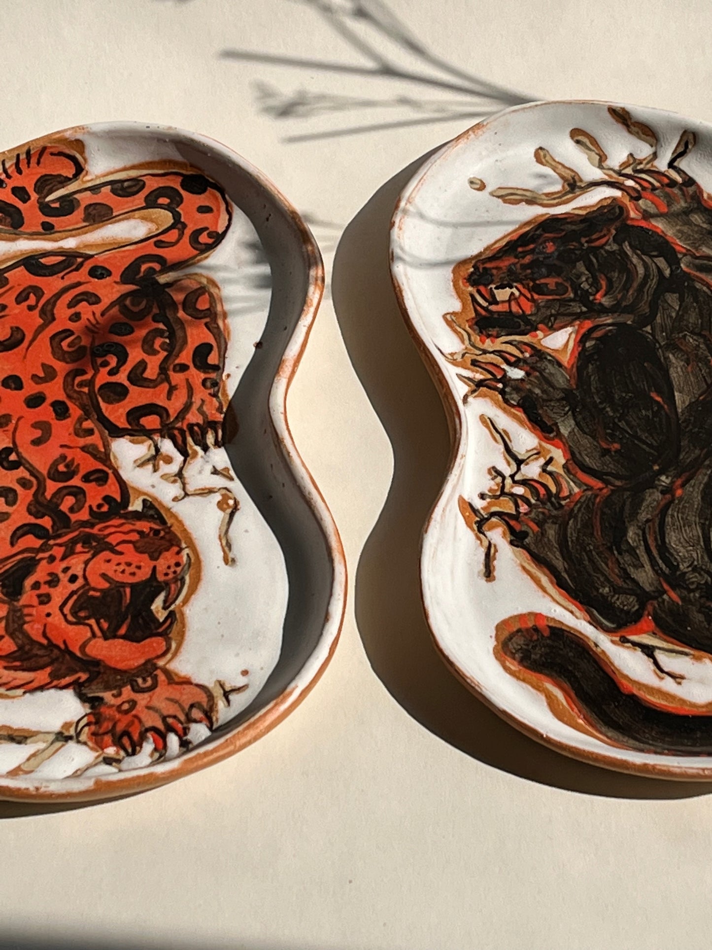 Trinket Tray - Panther