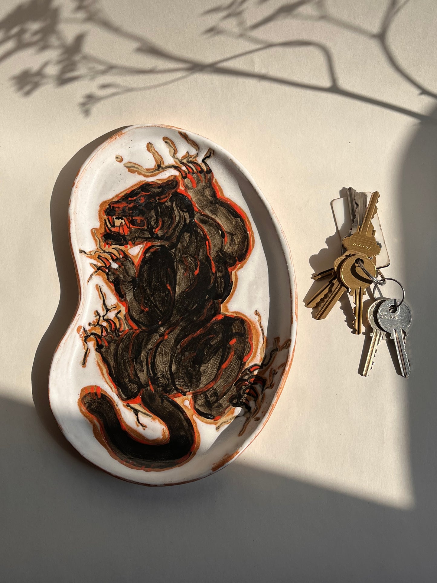 Trinket Tray - Panther